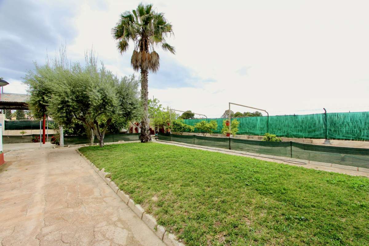 Pool area in villa for sale in Canadas De San Pedro