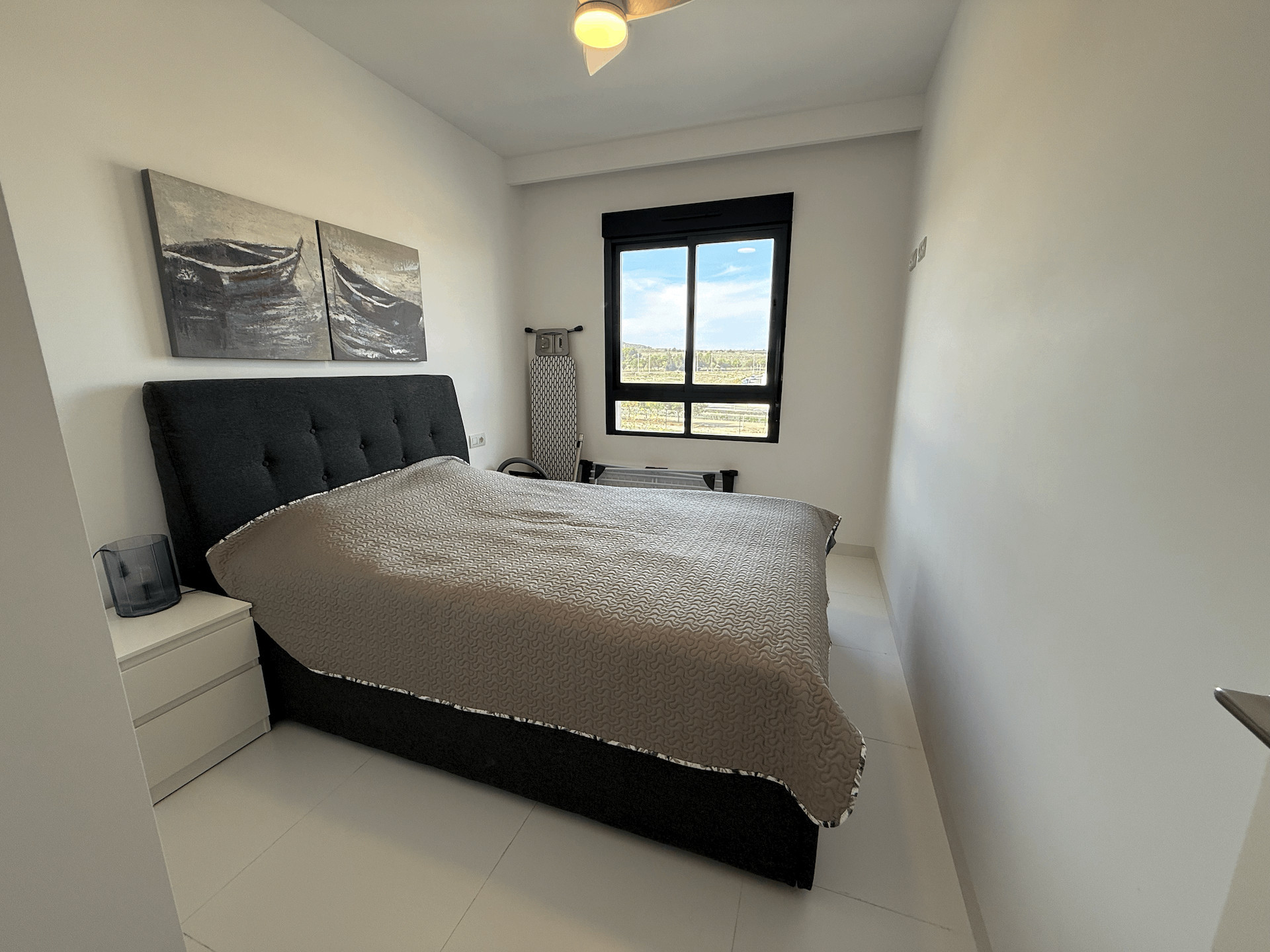 Master bedroom in apartment for sale in San Miguel de Salinas