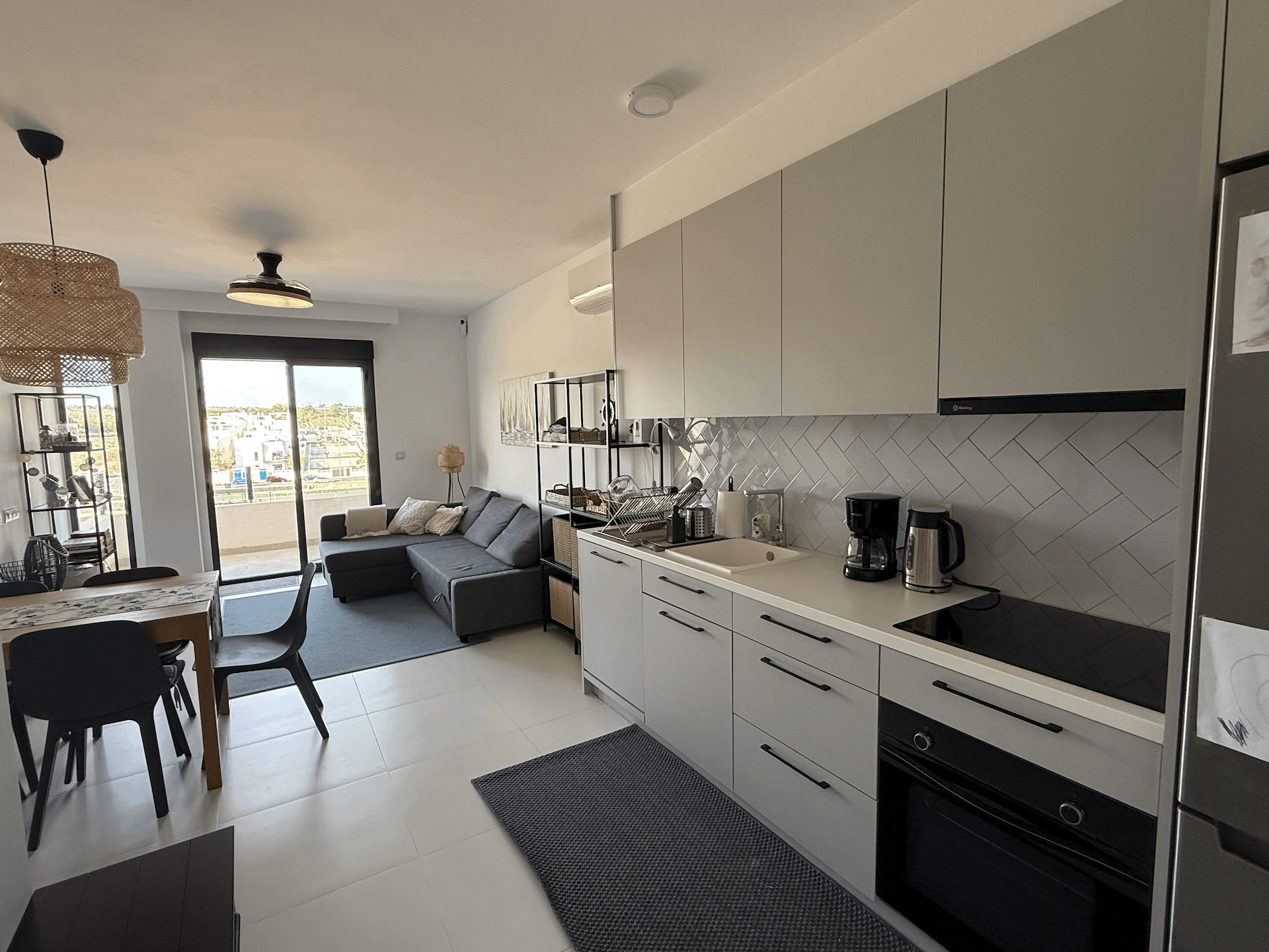 Pool area in apartment for sale in San Miguel de Salinas