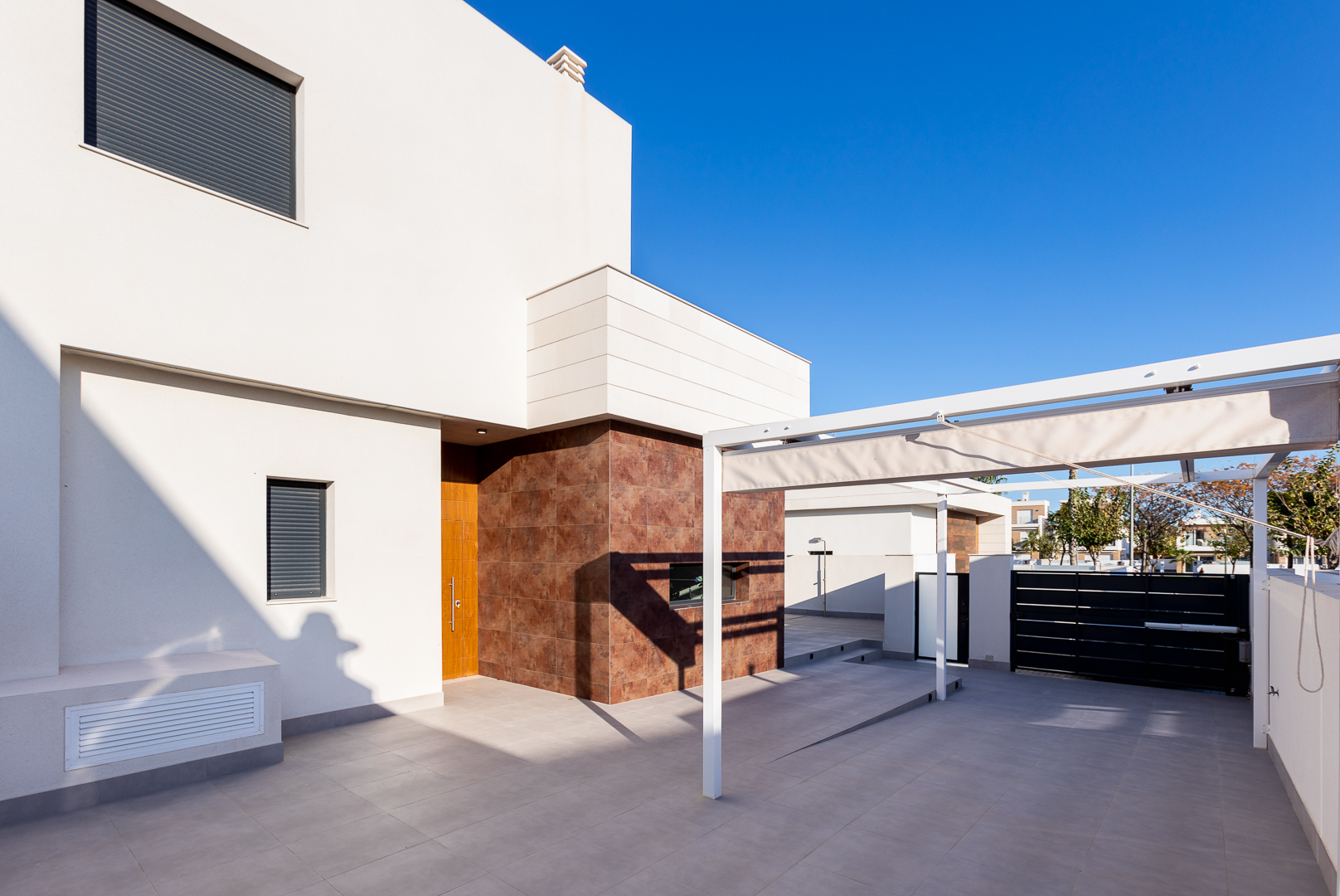 Master bedroom in villa for sale in Pilar de la Horadada