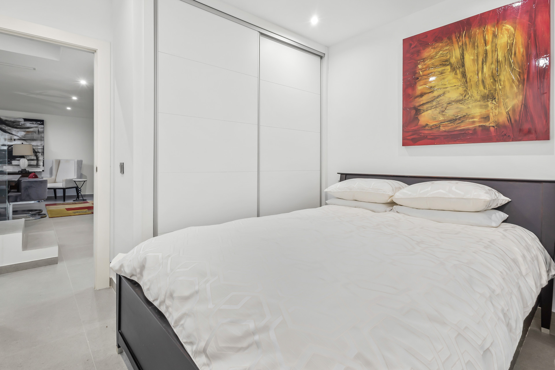 Bedroom in villa for sale in Algorfa