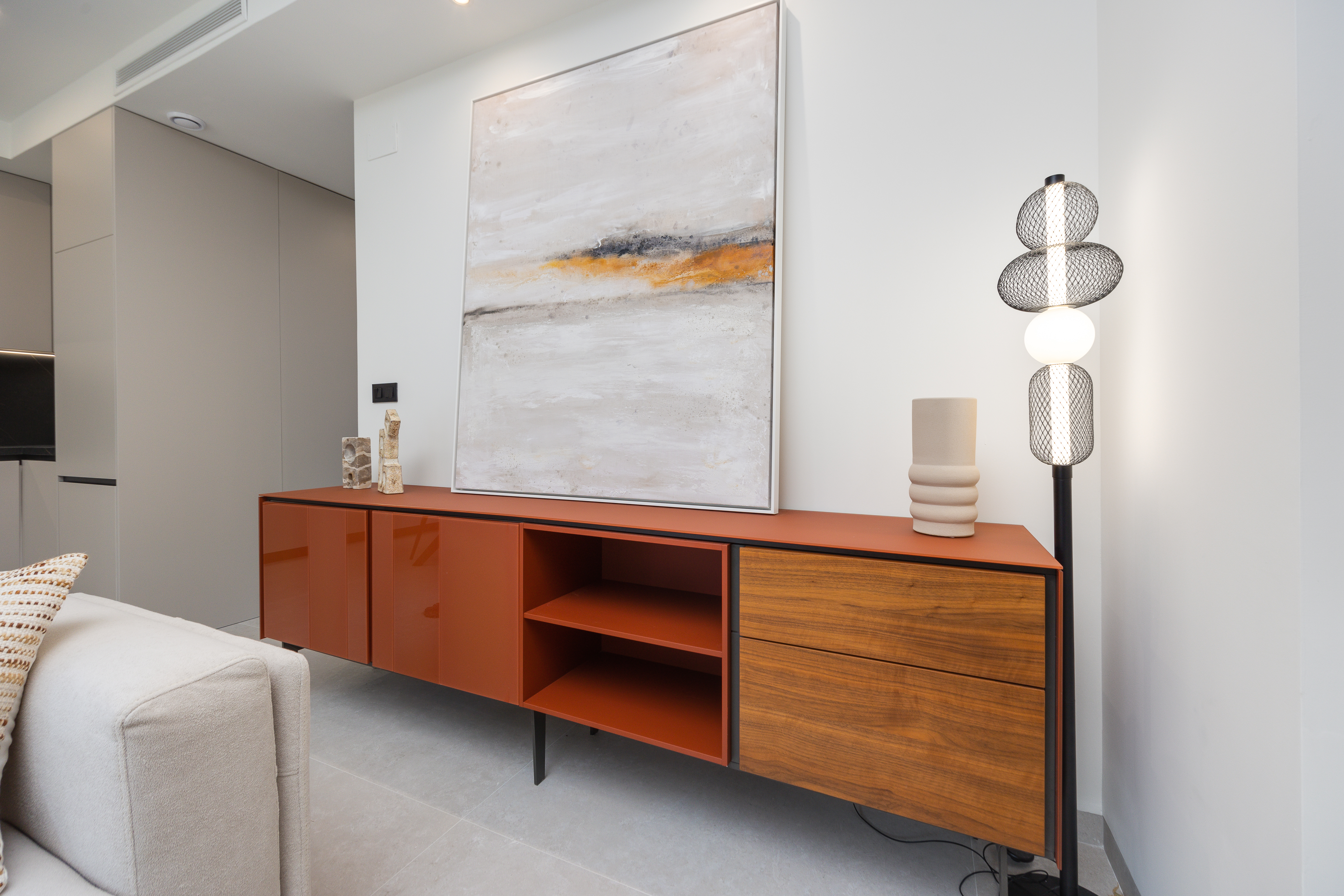 Master bedroom in penthouse for sale in Guardamar del Segura