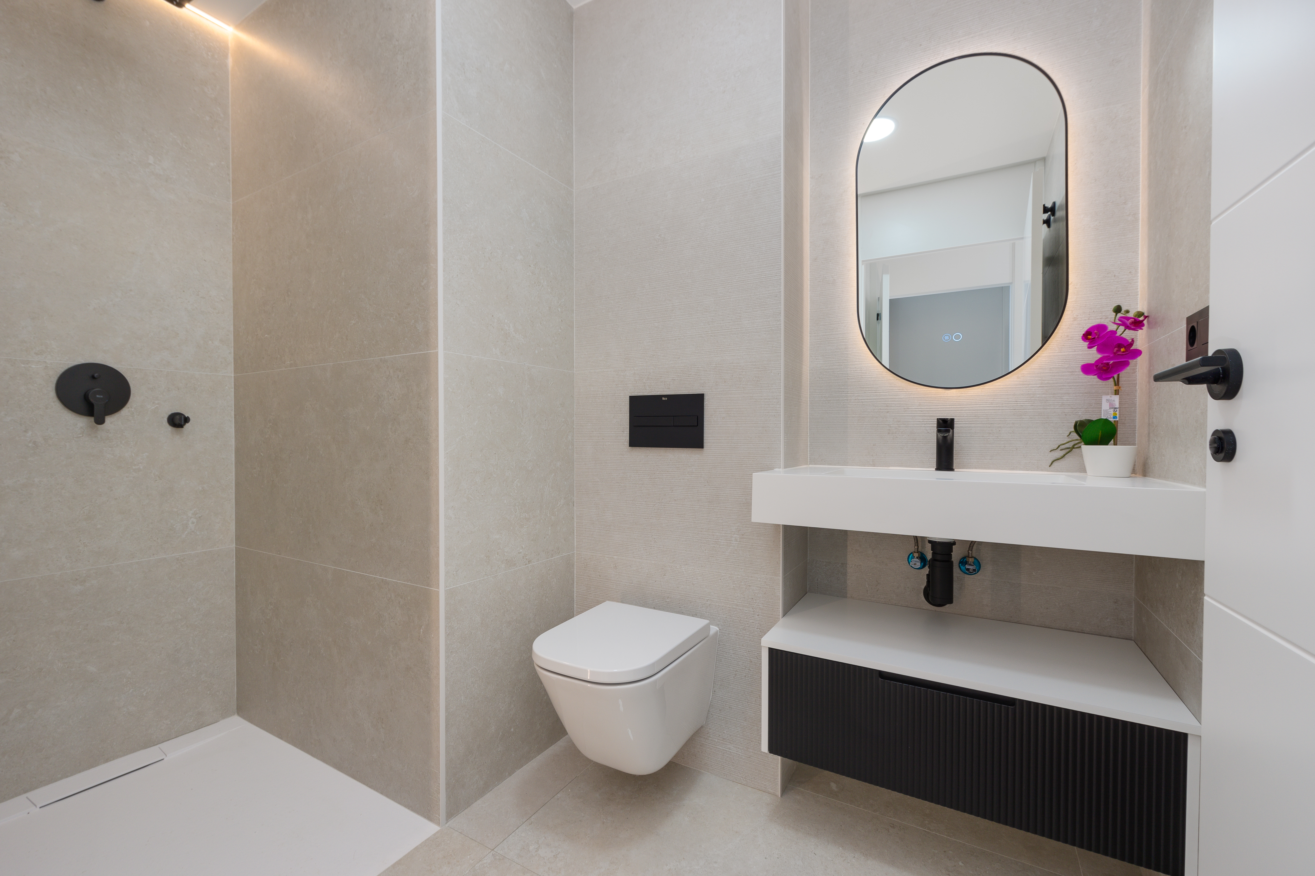 Dining area in penthouse for sale in Guardamar del Segura