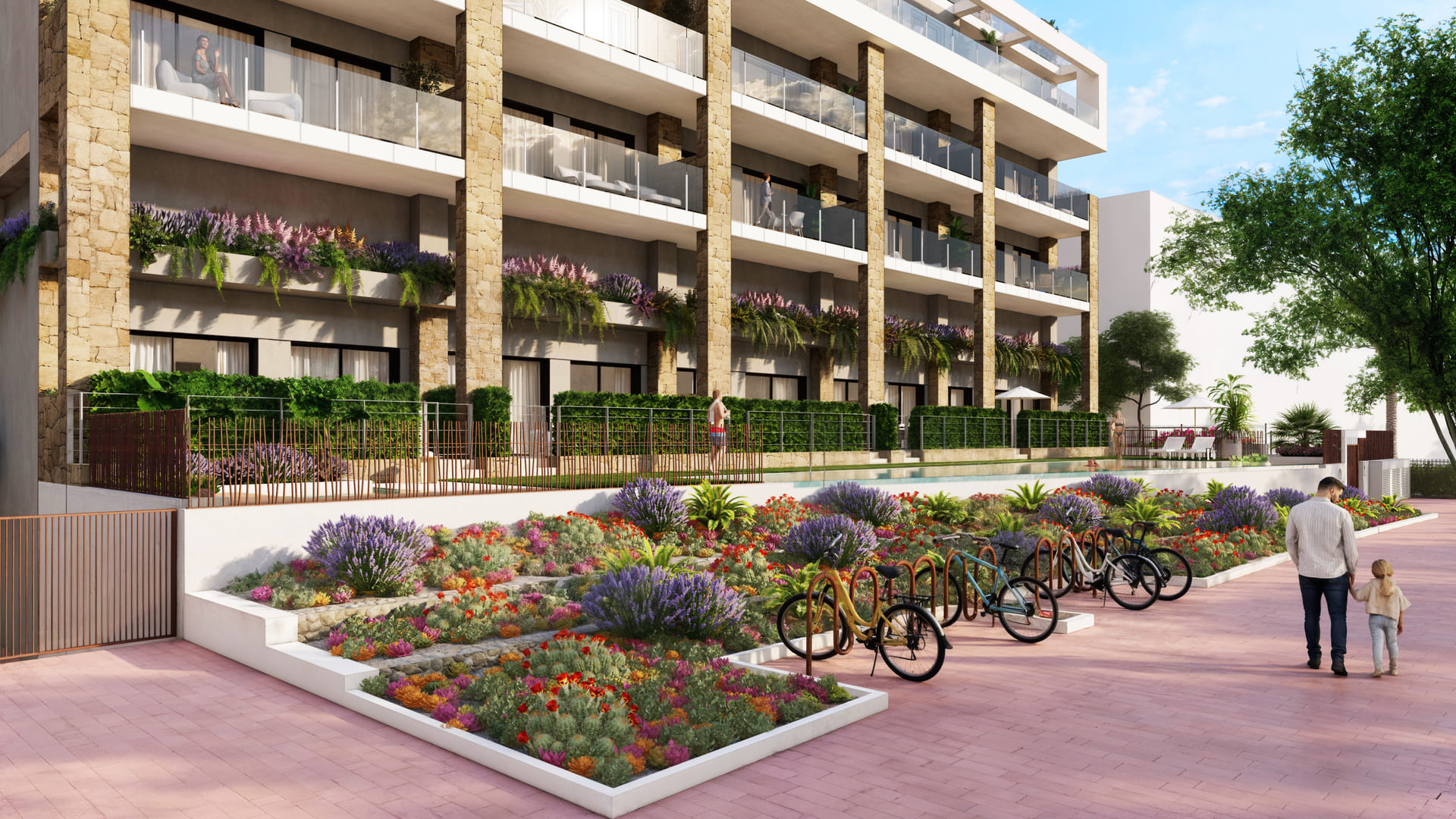 Bathroom in apartment for sale in Villajoyosa