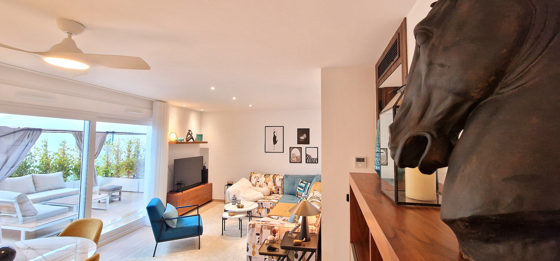 Living room in bungalow for sale in Algorfa