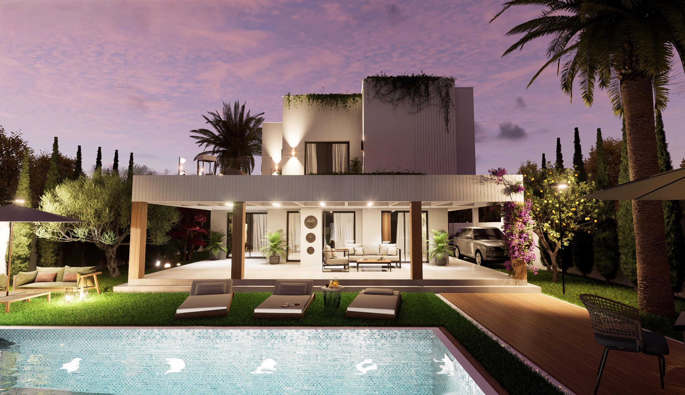 Master bedroom in villa for sale in Ciudad Quesada