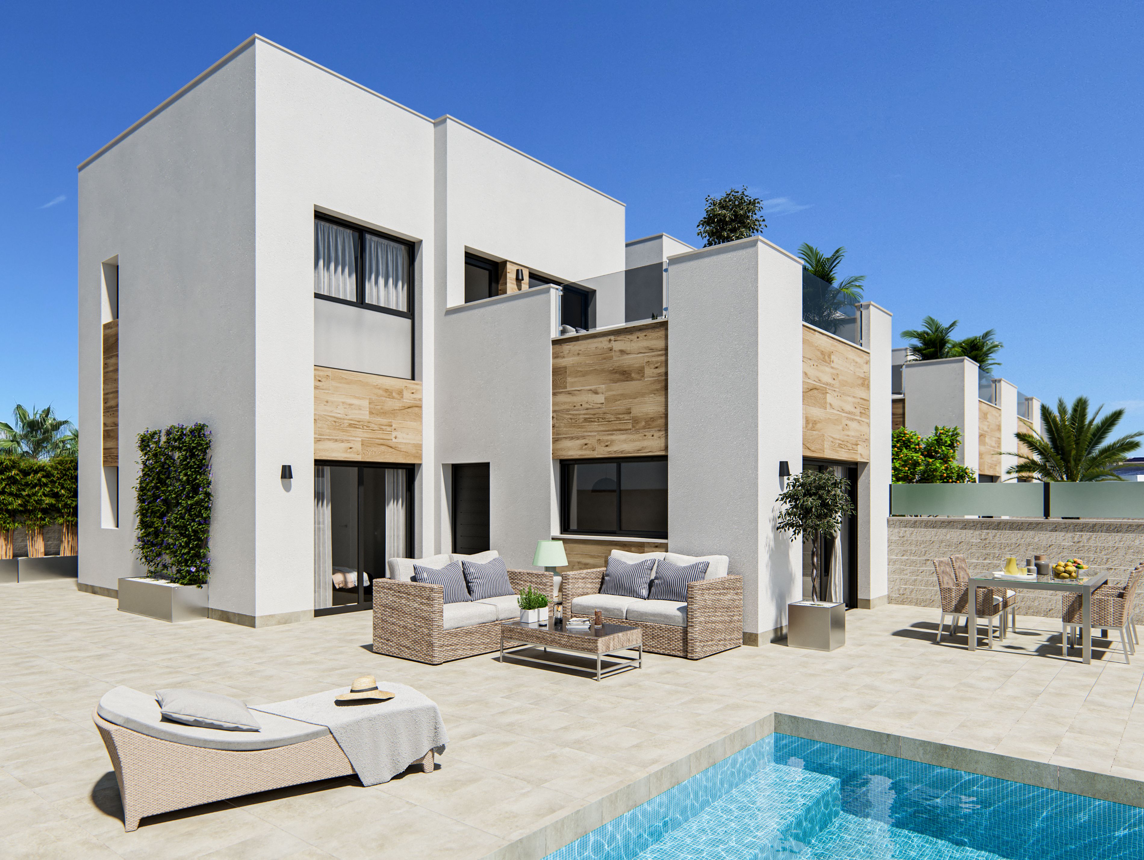 Bedroom in villa for sale in San Fulgencio