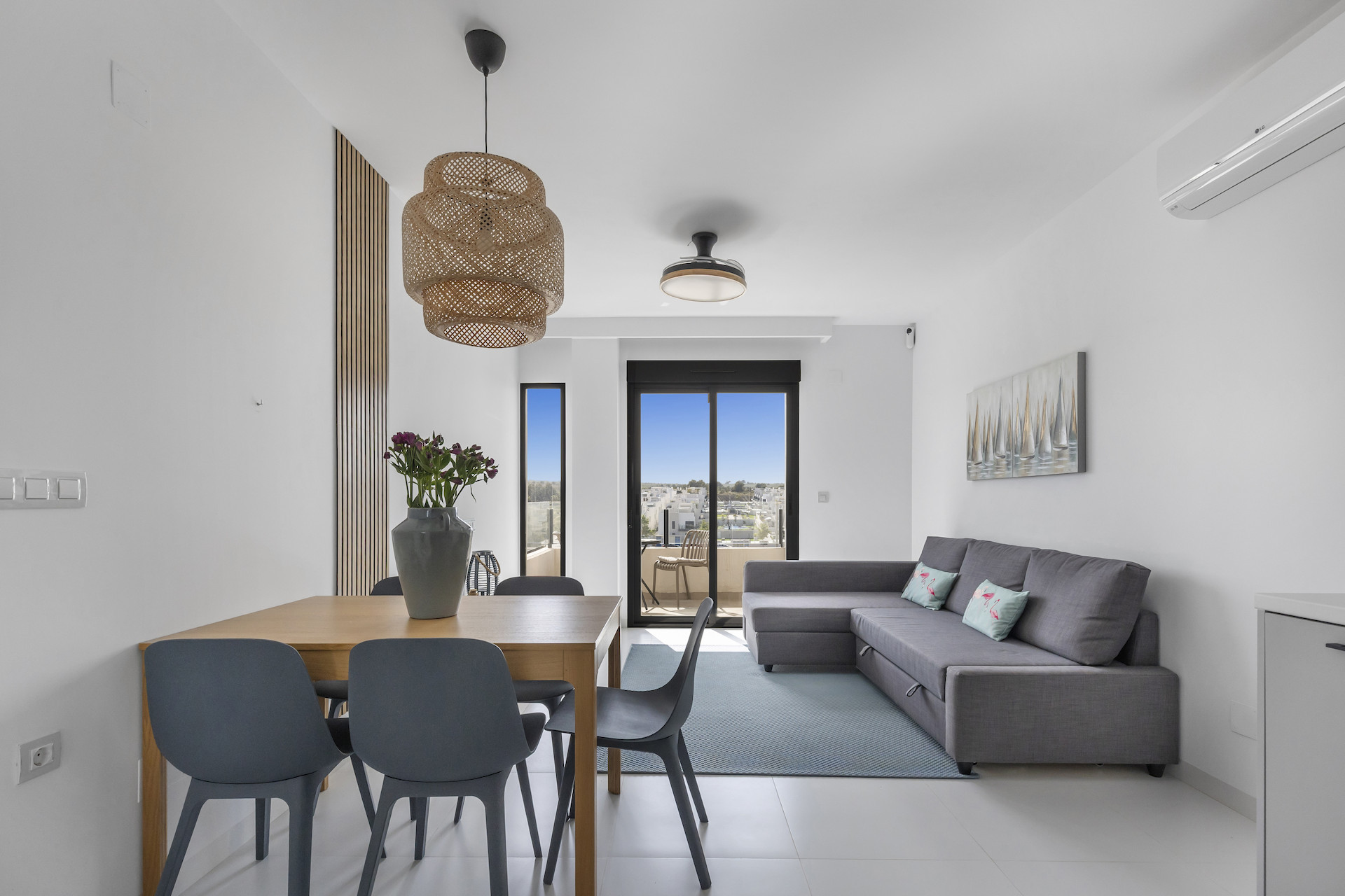Garden in apartment for sale in San Miguel de Salinas