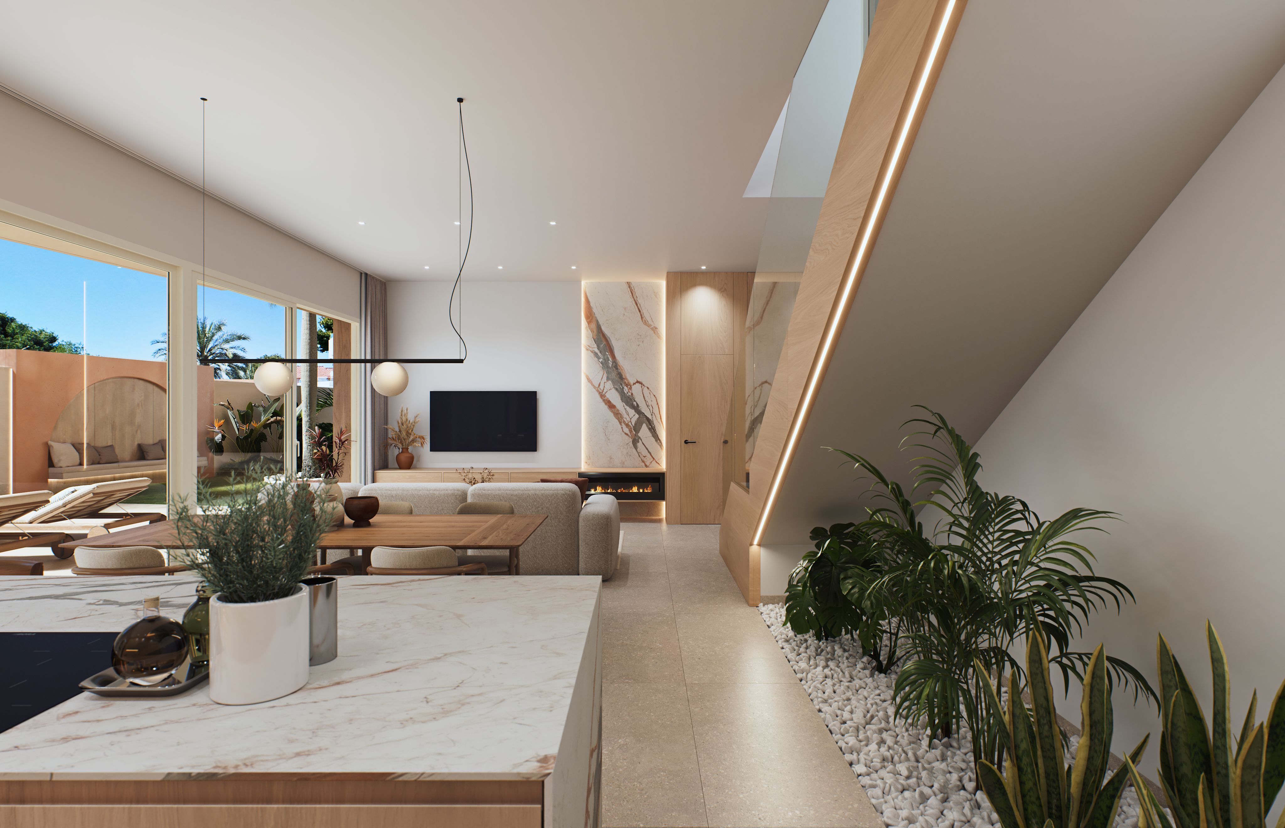Exterior view in villa for sale in Dehesa de Campoamor