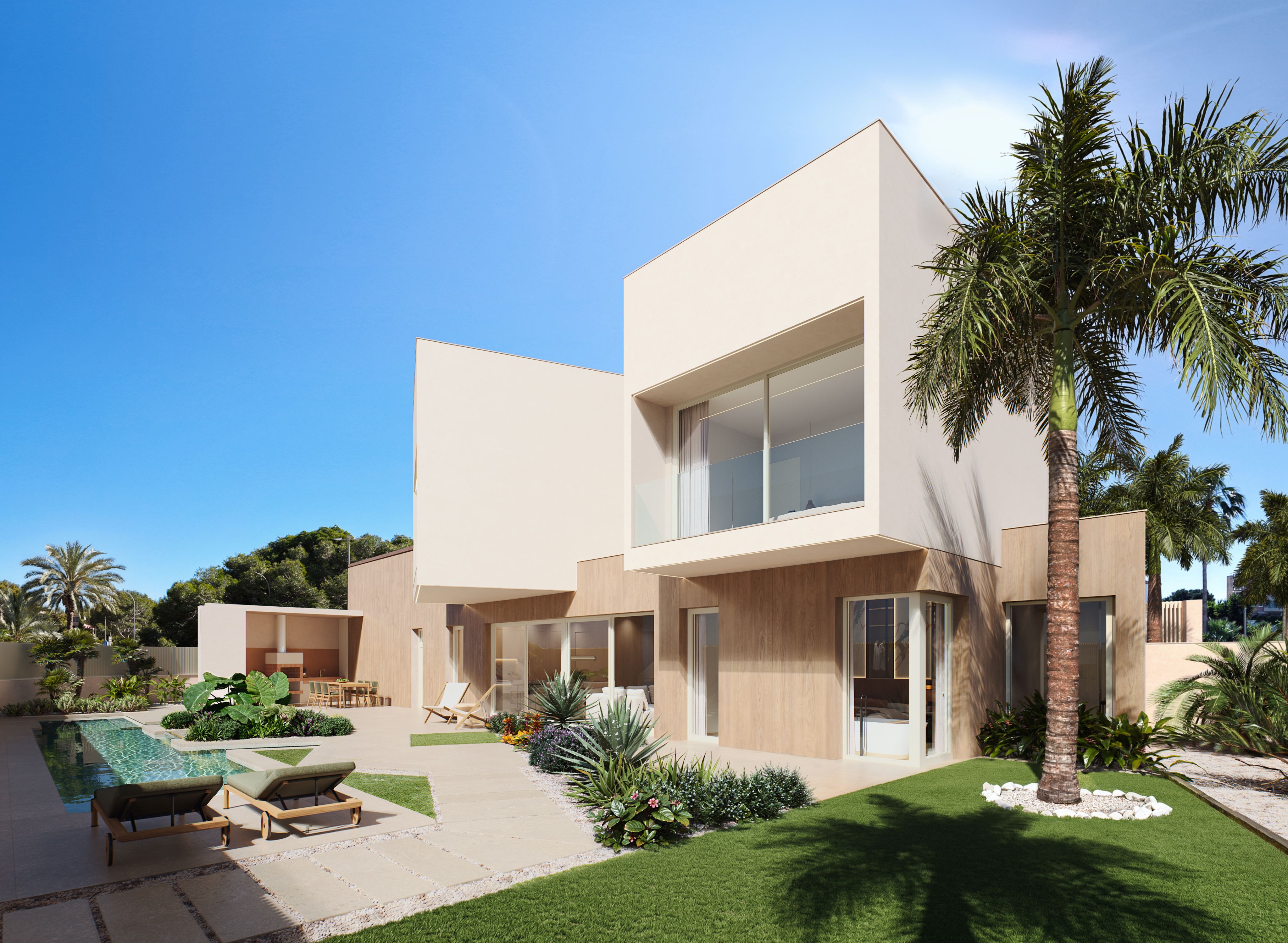 Kitchen in villa for sale in Dehesa de Campoamor