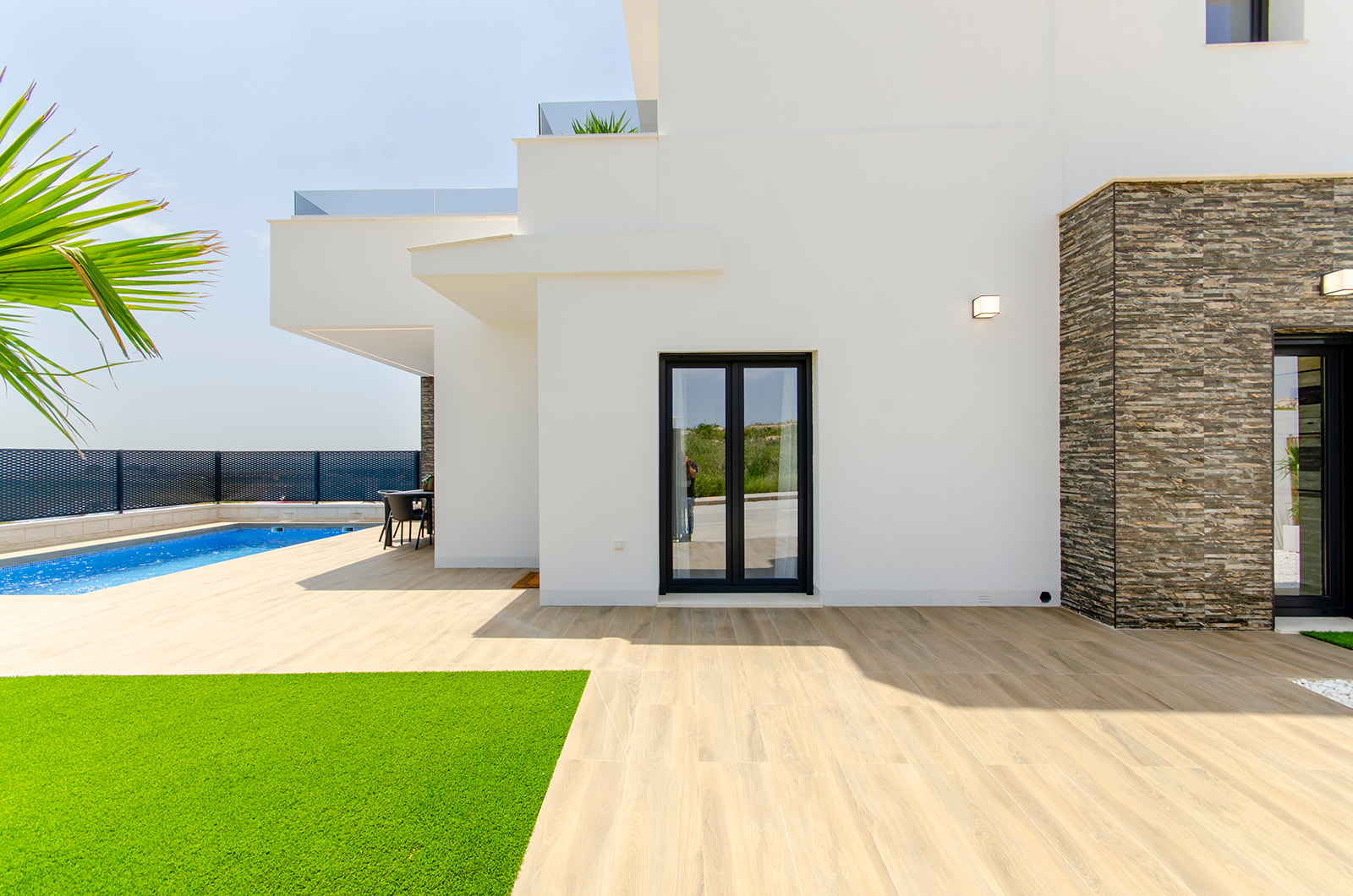Pool area in terraced for sale in Vistabella