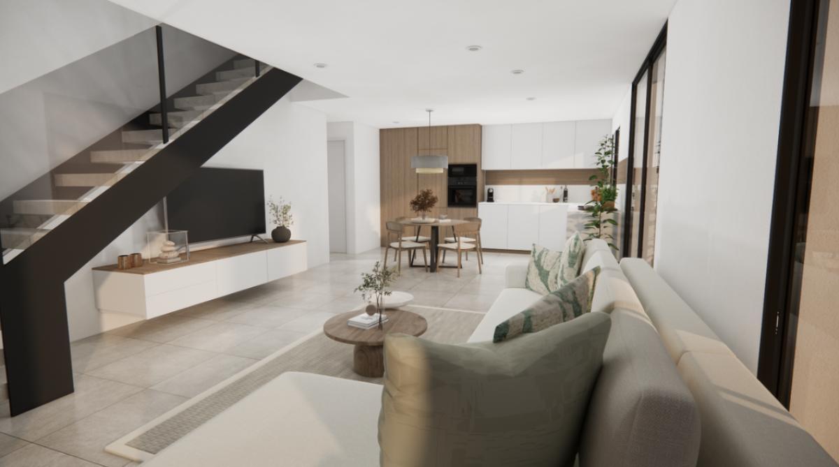 Dining area in villa for sale in Orihuela Costa