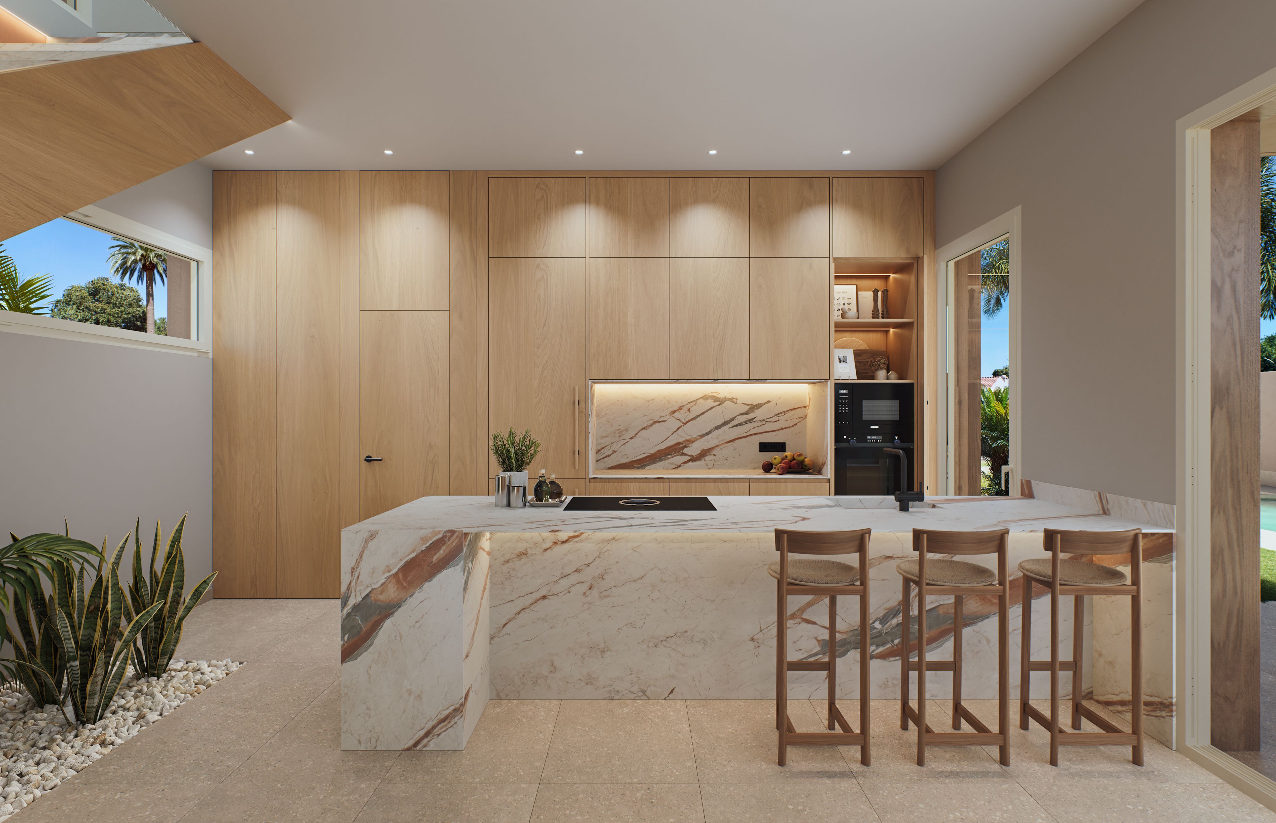 Dining area in villa for sale in Dehesa de Campoamor