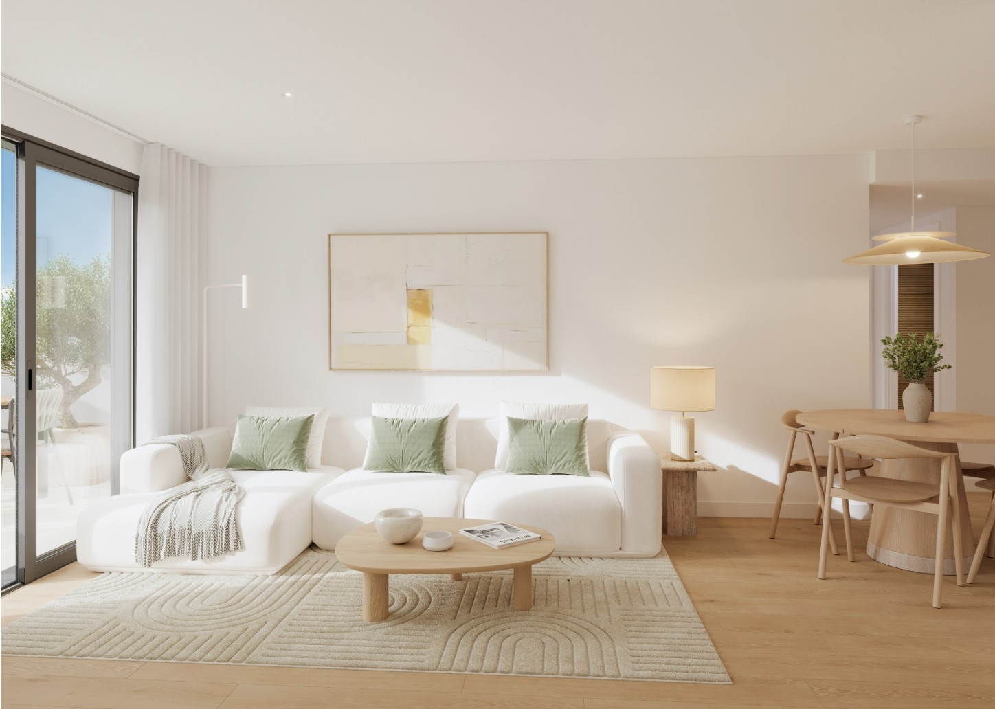 Terrace in penthouse for sale in Villajoyosa