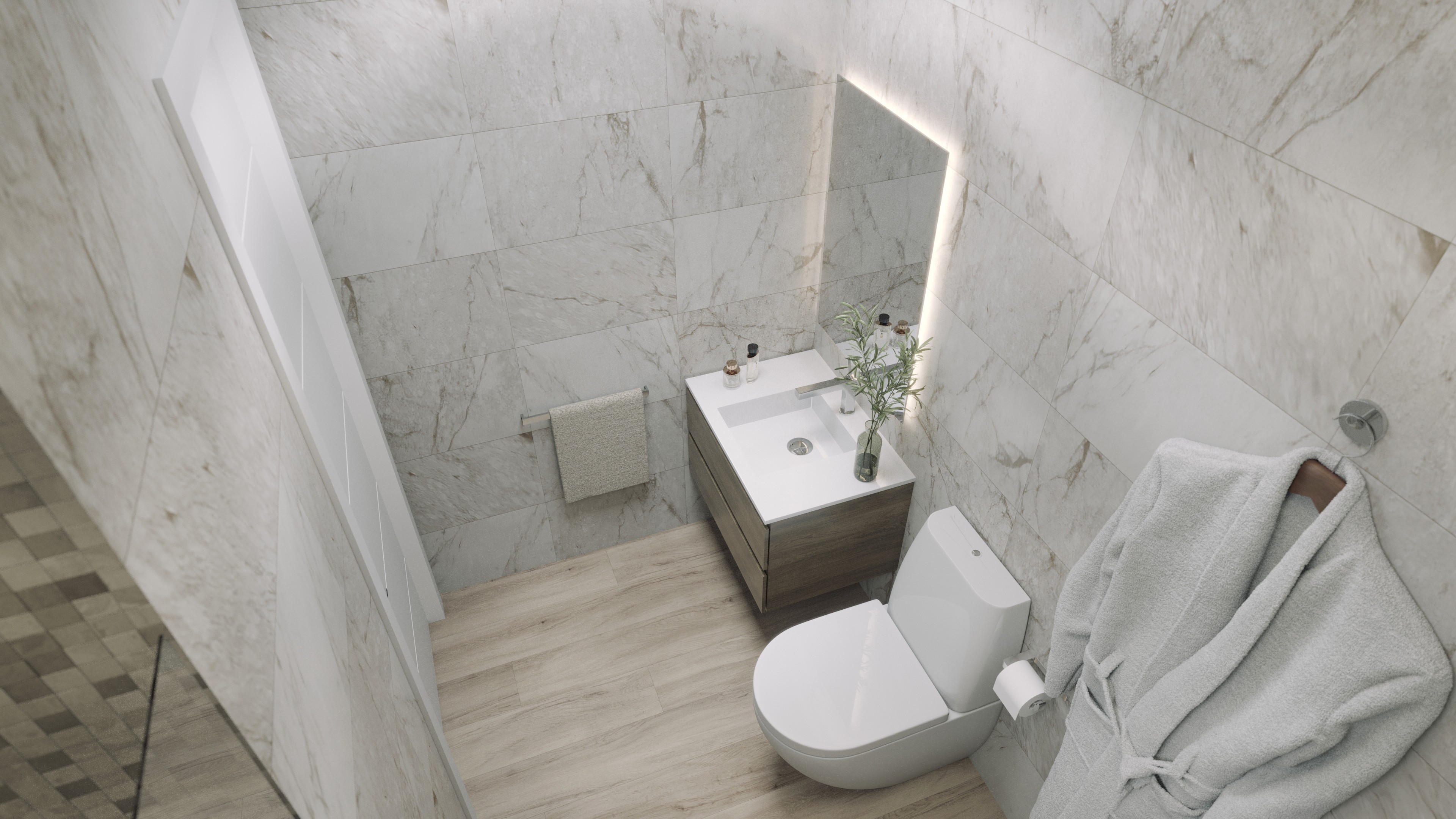 Terrace in apartment for sale in Torrevieja