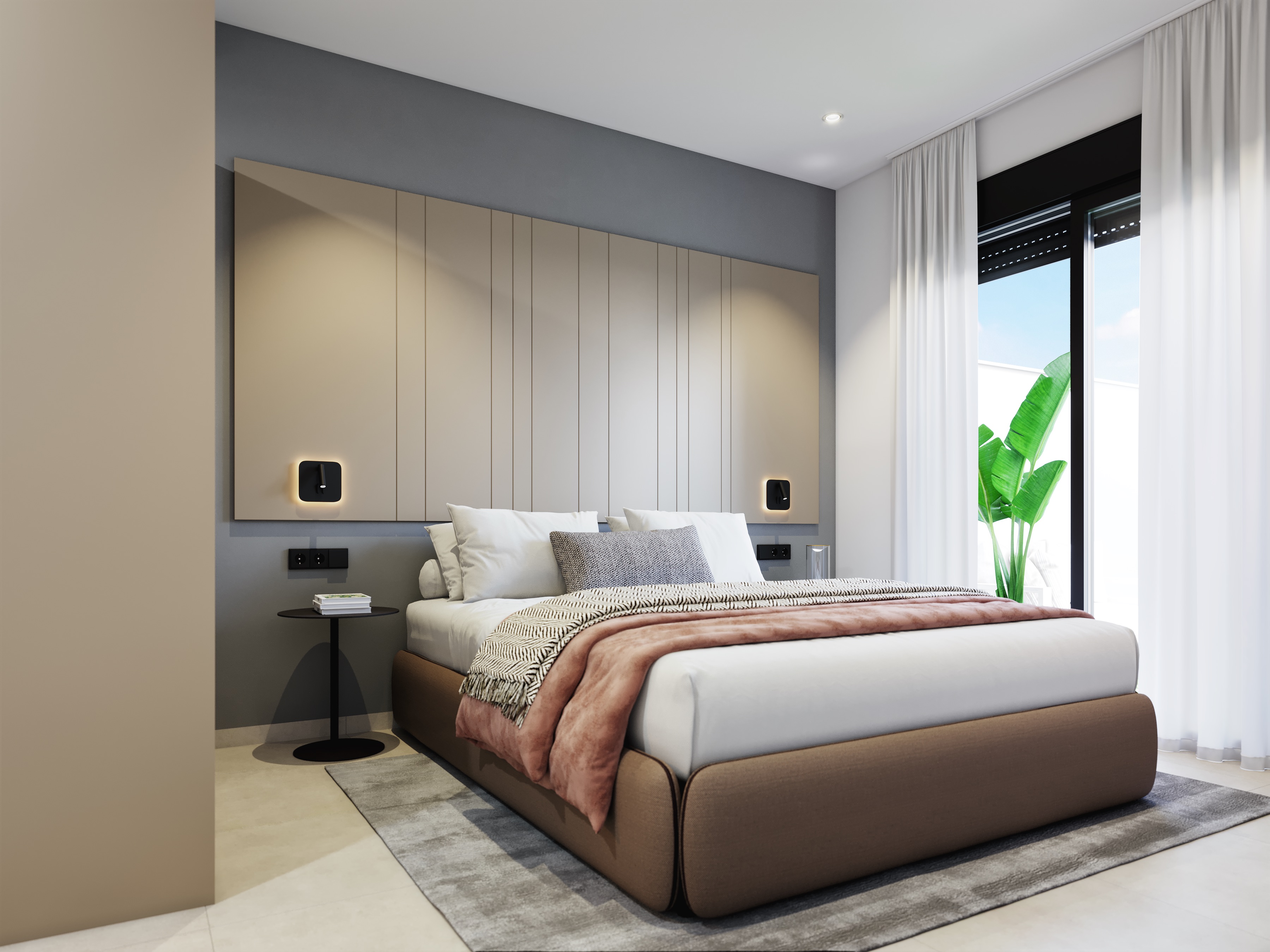 Master bedroom in low_bungalow for sale in Pilar de la Horadada