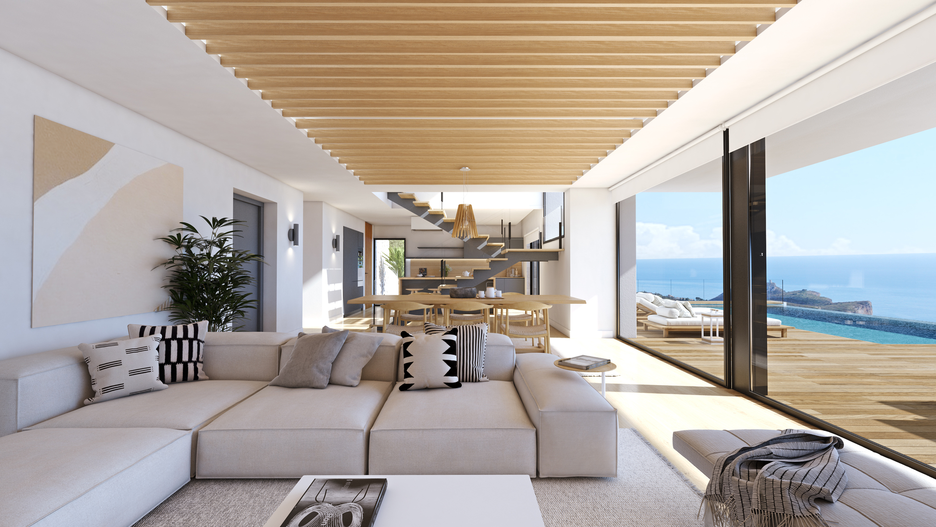 Garden in villa for sale in Cumbre del Sol