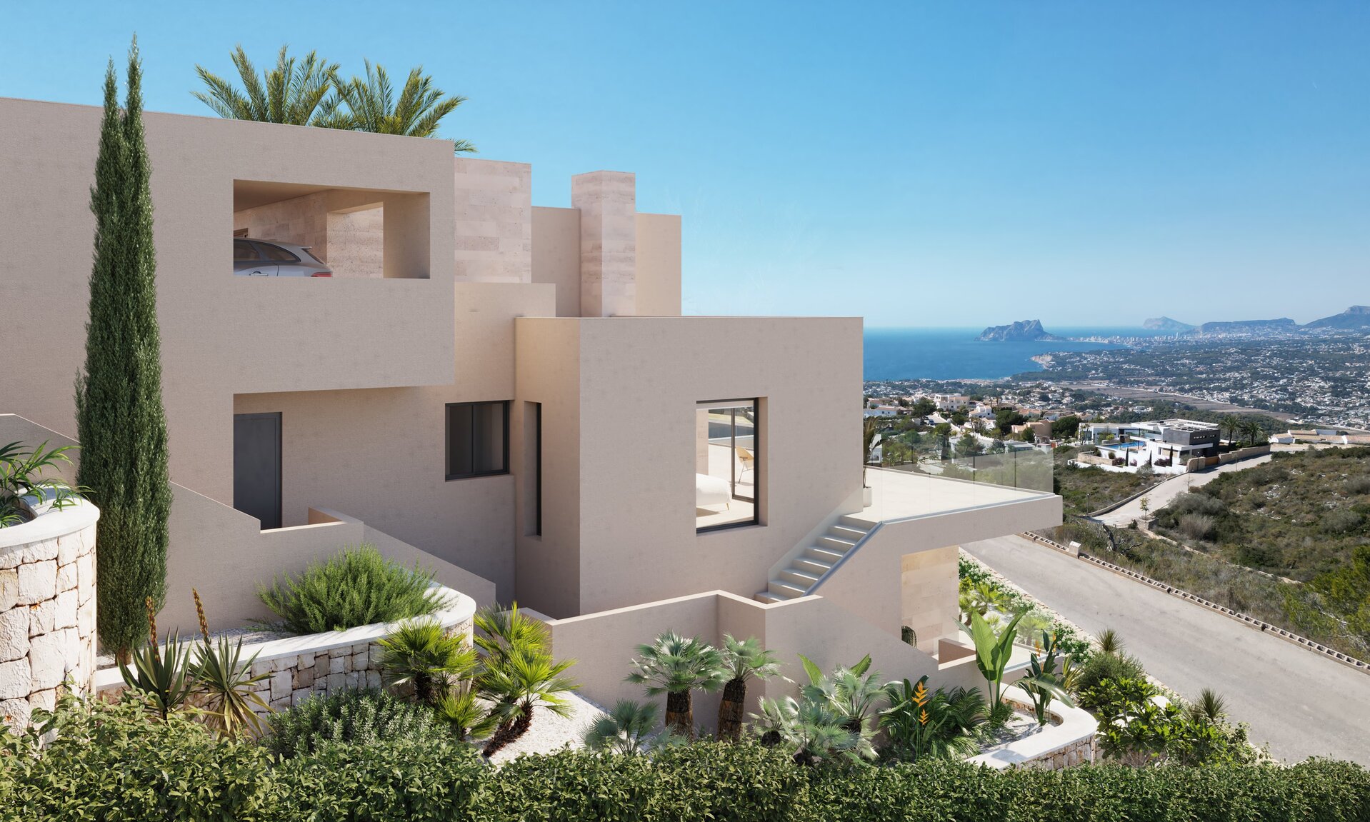 Dining area in villa for sale in Cumbre del Sol